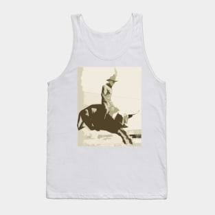 Rodeo Bull riding Tank Top